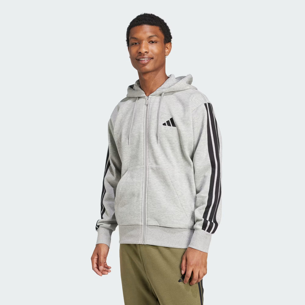 Adidas Essentials 3-Stripes Fleece Hoodie