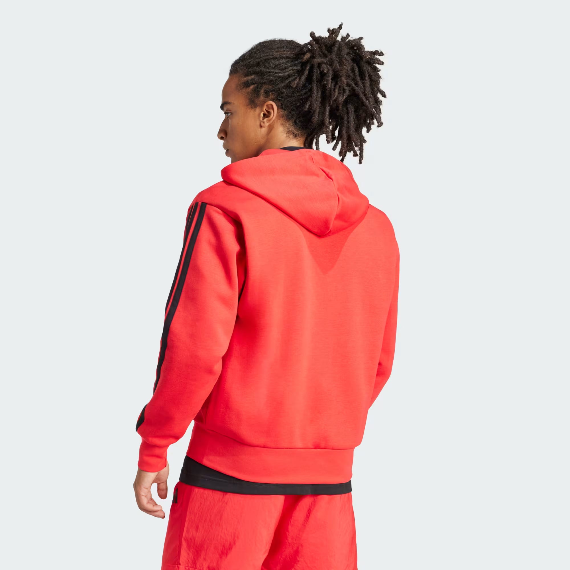 Adidas Essentials 3-Stripes Fleece Hoodie