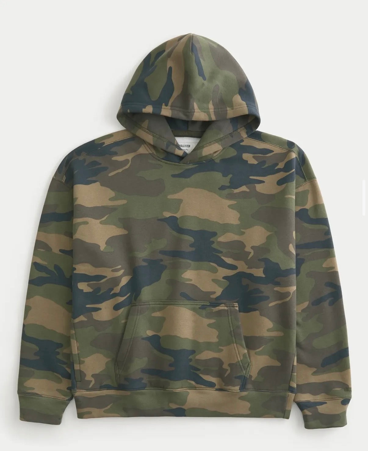 Hollister Boxy Camo Hoodie - IMMEDIATE