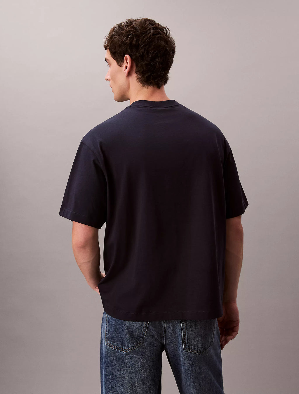 Calvin Klein Archive Logo Relaxed Crewneck T-Shirt - IMMEDIATE