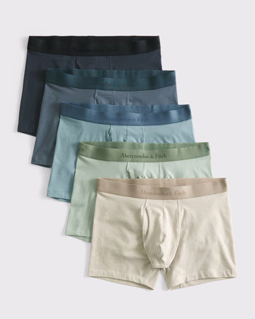 Abercrombie & Fitch 5" 5-Pack Boxer Briefs - IMMEDIATE