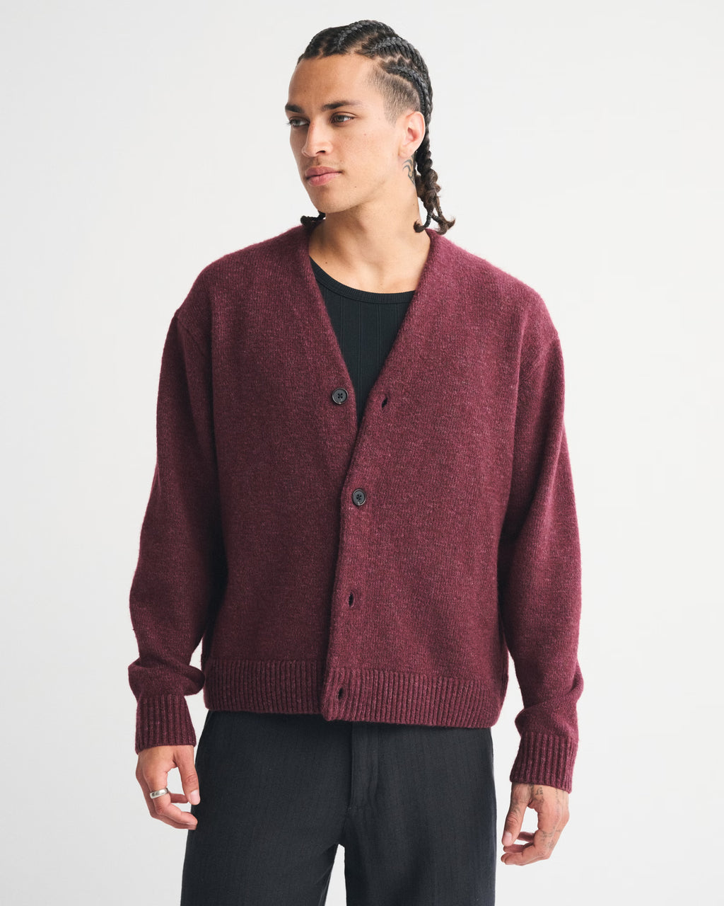Abercrombie & Fitch Stitched Cardigan