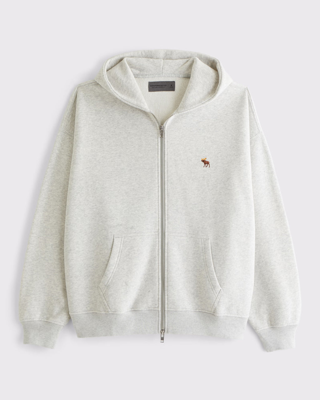 Abercrombie & Fitch Signature Icon Full-Zip Hoodie
