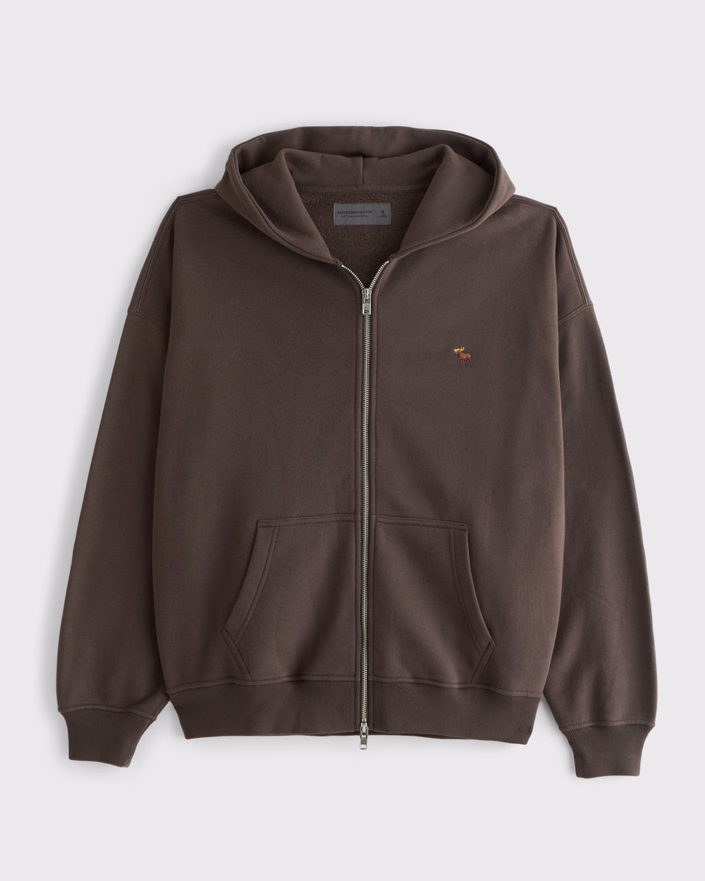 Abercrombie & Fitch Signature Icon Full-Zip Hoodie