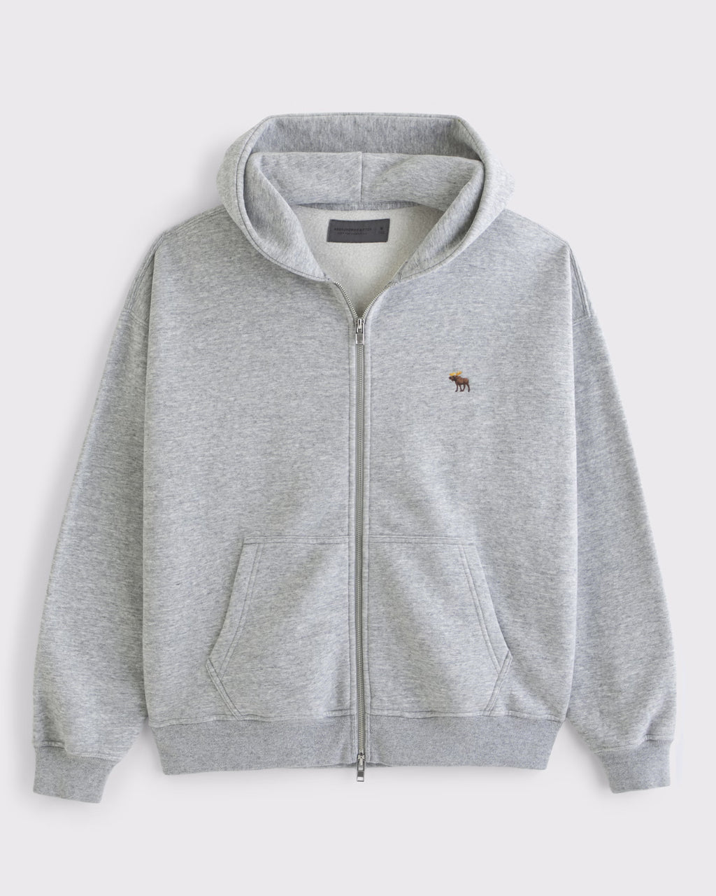 Abercrombie & Fitch Signature Icon Full-Zip Hoodie