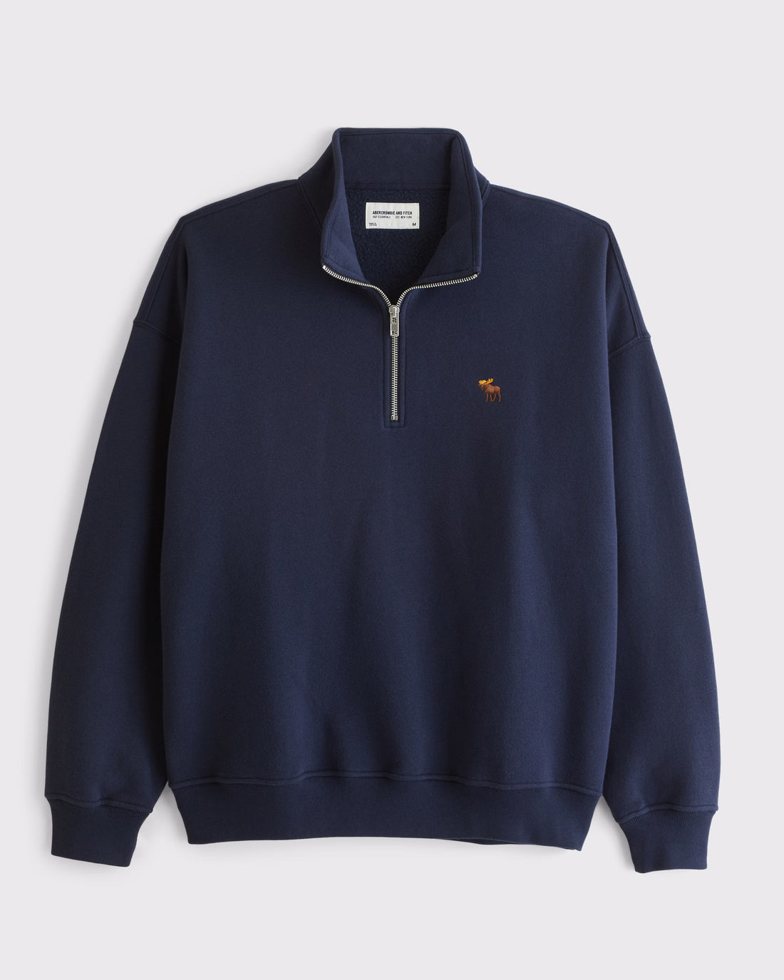 Abercrombie & Fitch Essential Icon Half-Zip Sweatshirt