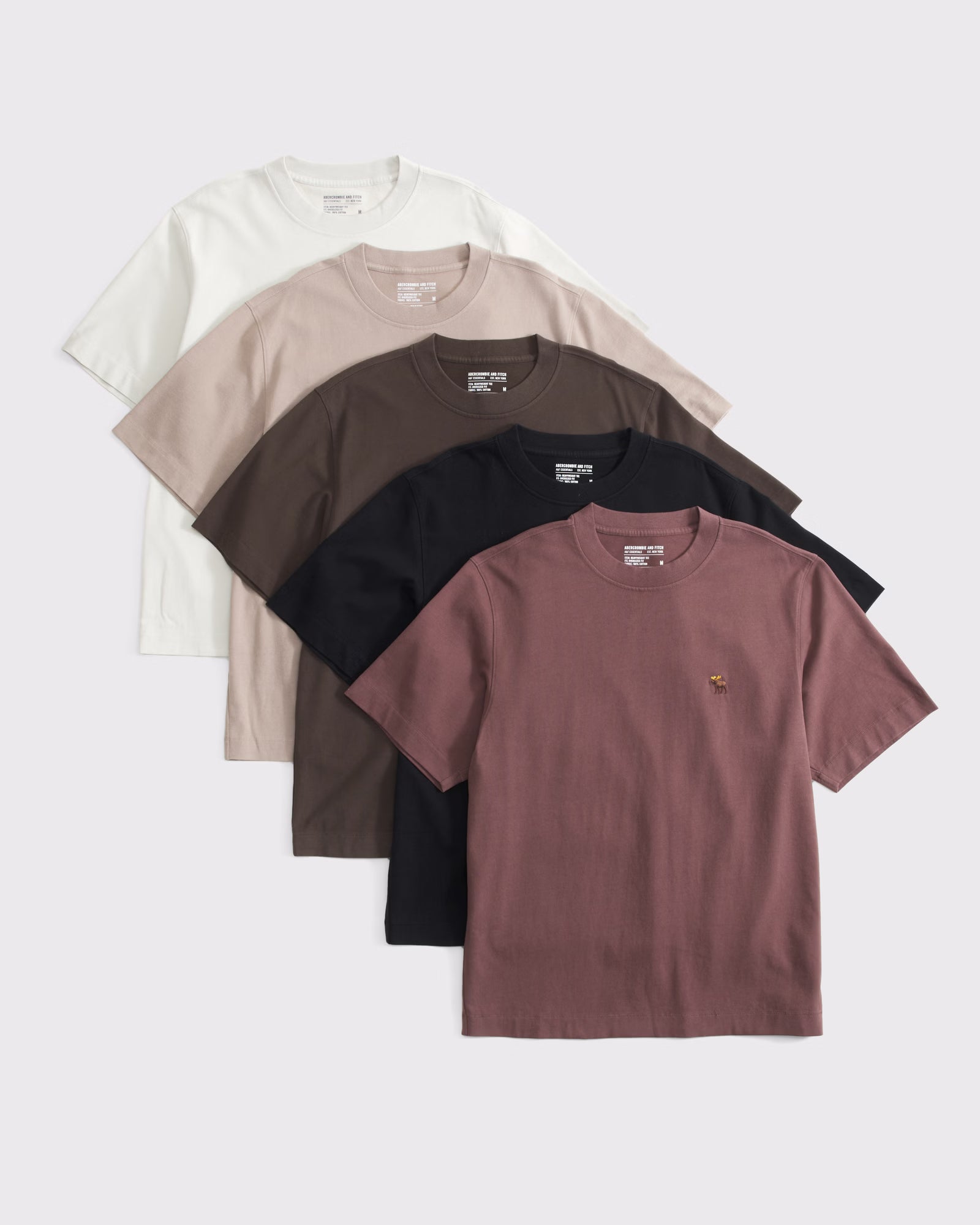 Abercrombie & Fitch 
5-Pack Premium Heavyweight 2.0 Signature Icon