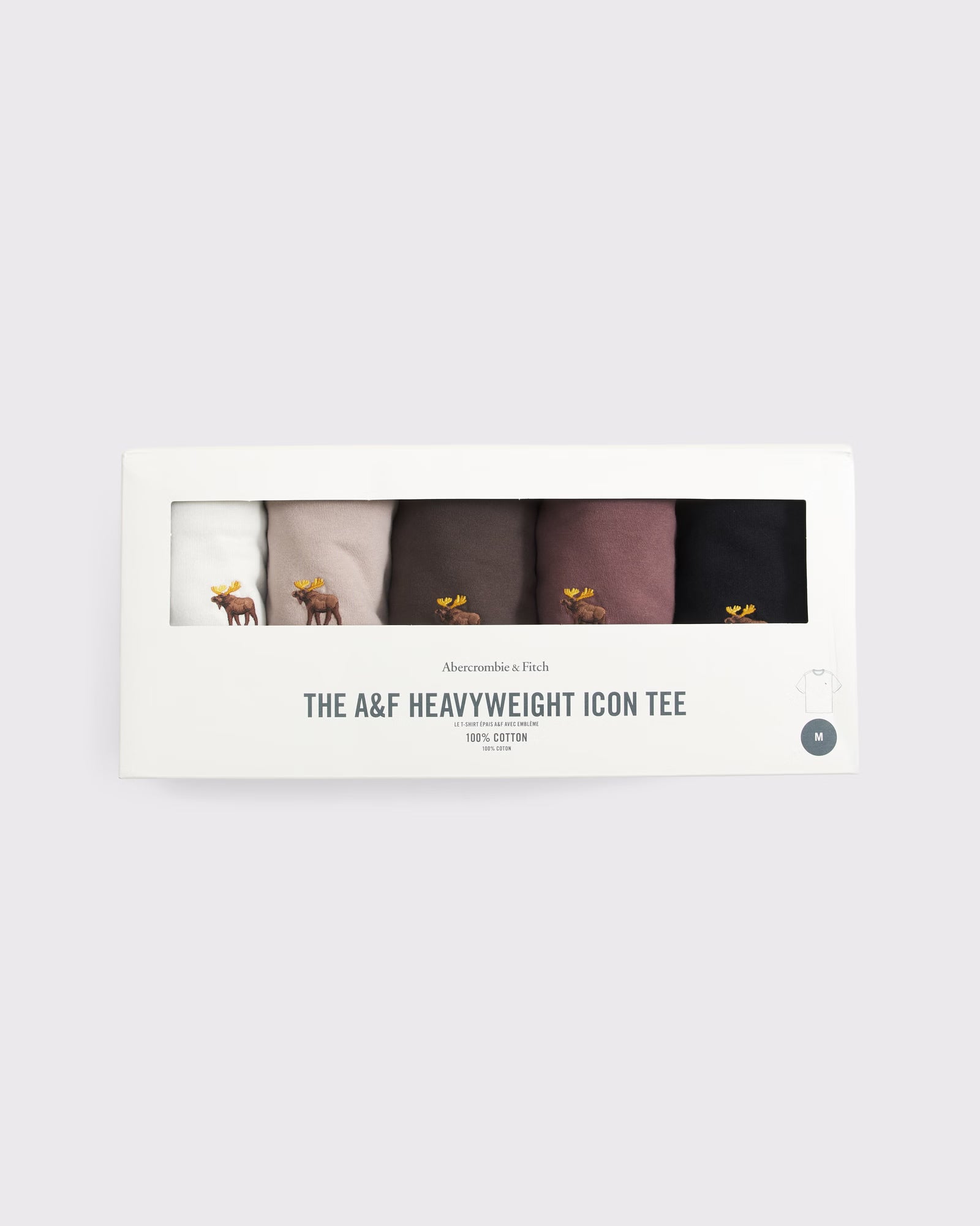 Abercrombie & Fitch 
5-Pack Premium Heavyweight 2.0 Signature Icon