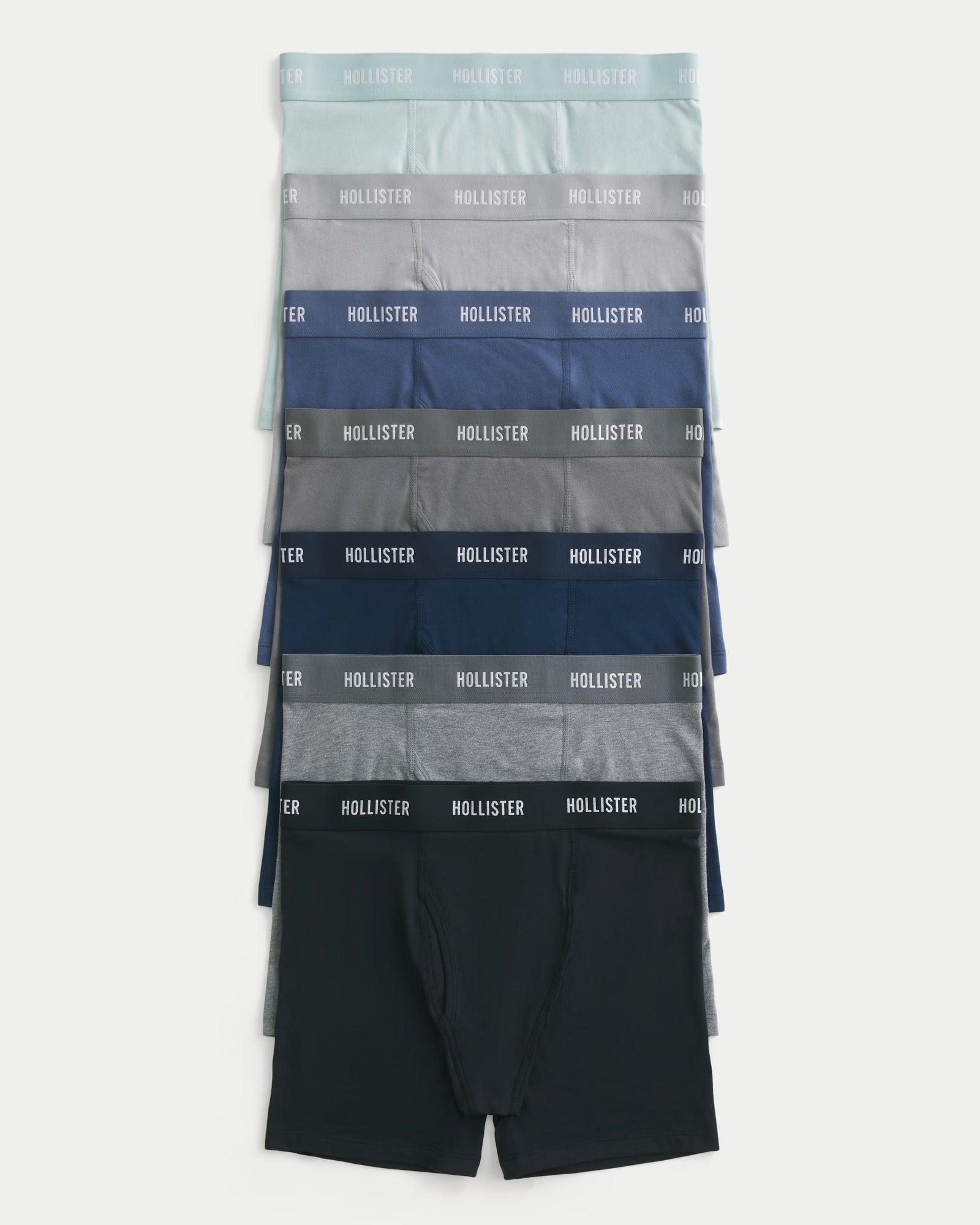 Hollister Longer-Length Fly Front Boxer Brief 7-Pack