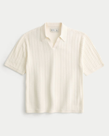 Hollister Boxy Sweater Polo - IMMEDIATE