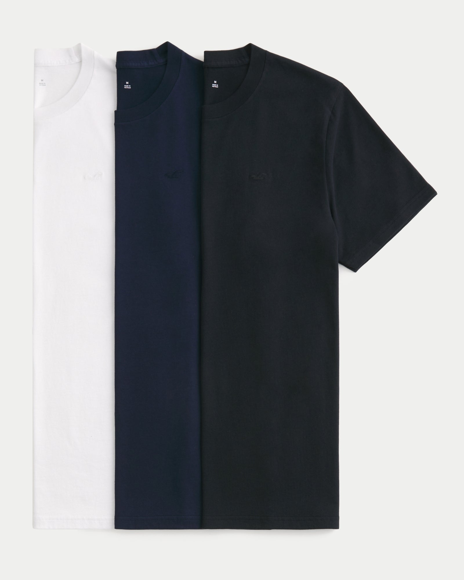 Hollister Icon Crew T-Shirt 3-Pack