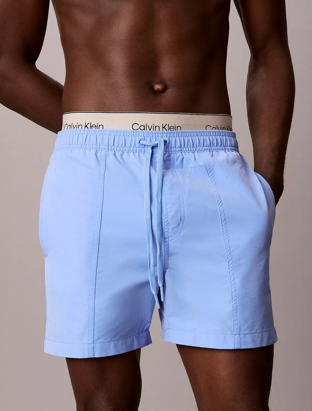 Calvin Klein Logo Waistband Swim Shorts