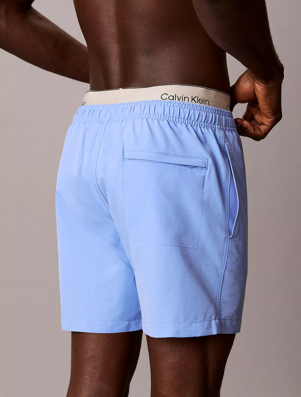 Calvin Klein Logo Waistband Swim Shorts