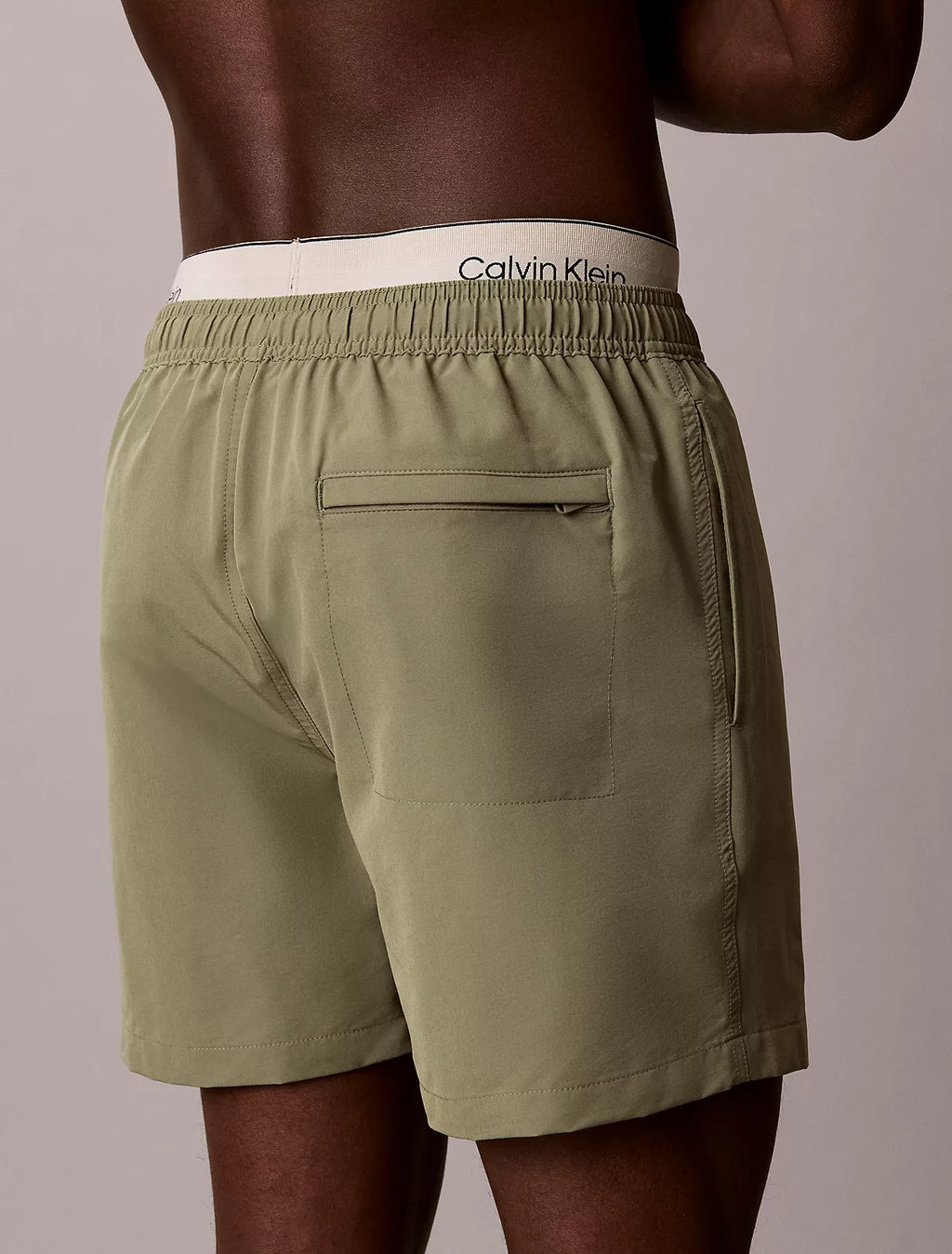 Calvin Klein Logo Waistband Swim Shorts
