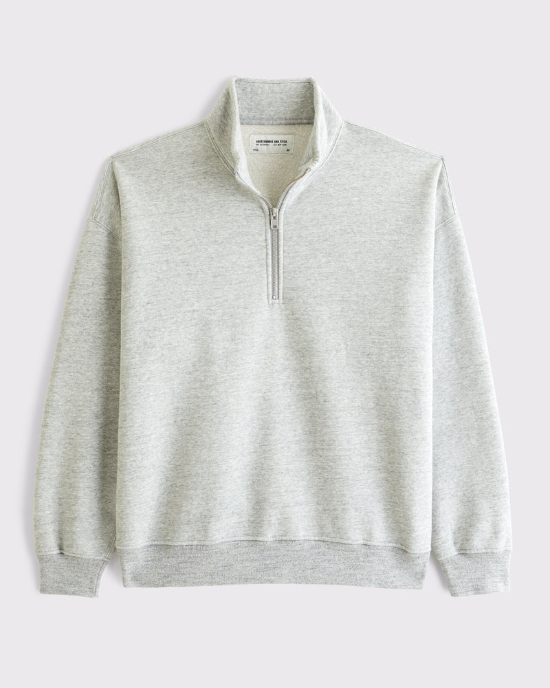 Abercrombie & Fitch Essential Half-Zip Sweatshirt