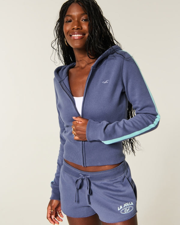 Hollister Hollister Feel Good Zip-Up Hoodie