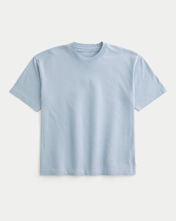 Hollister Boxy Heavyweight Crew T-Shirt