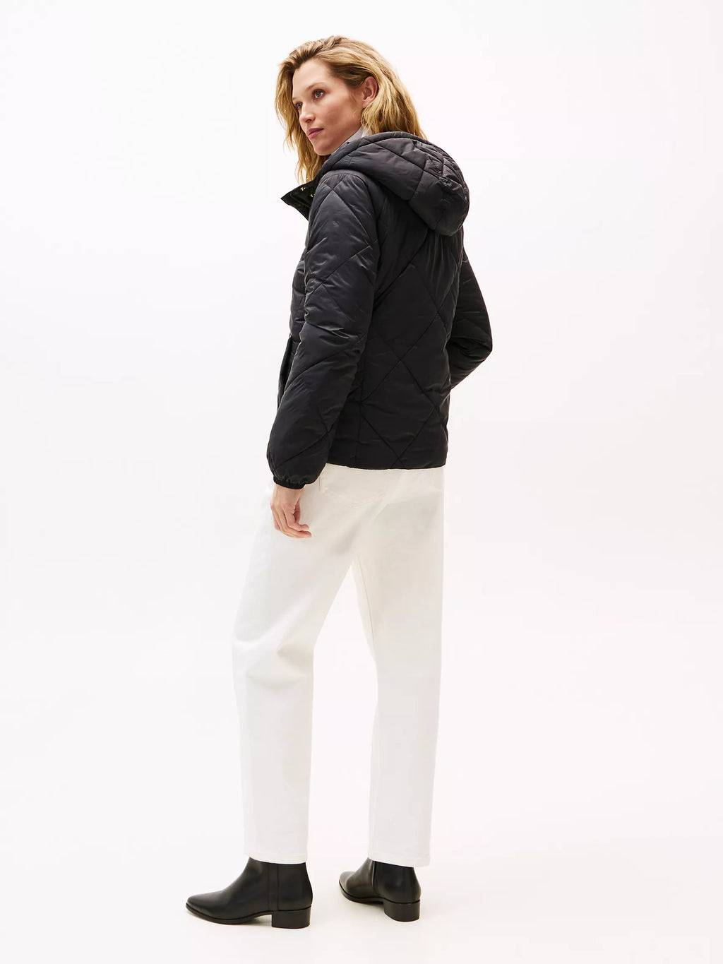 Tommy Hilfiger Lightweight Hooded Padded Quilted Jacket