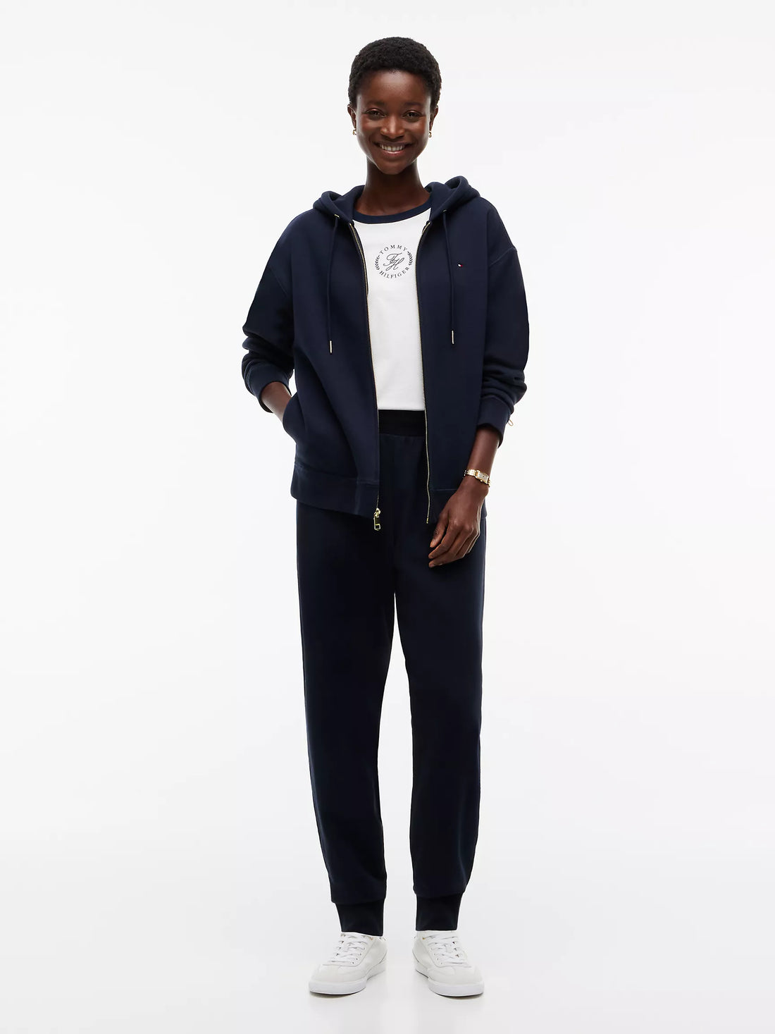 Tommy Hilfiger Relaxed Fit Zip Hoodie