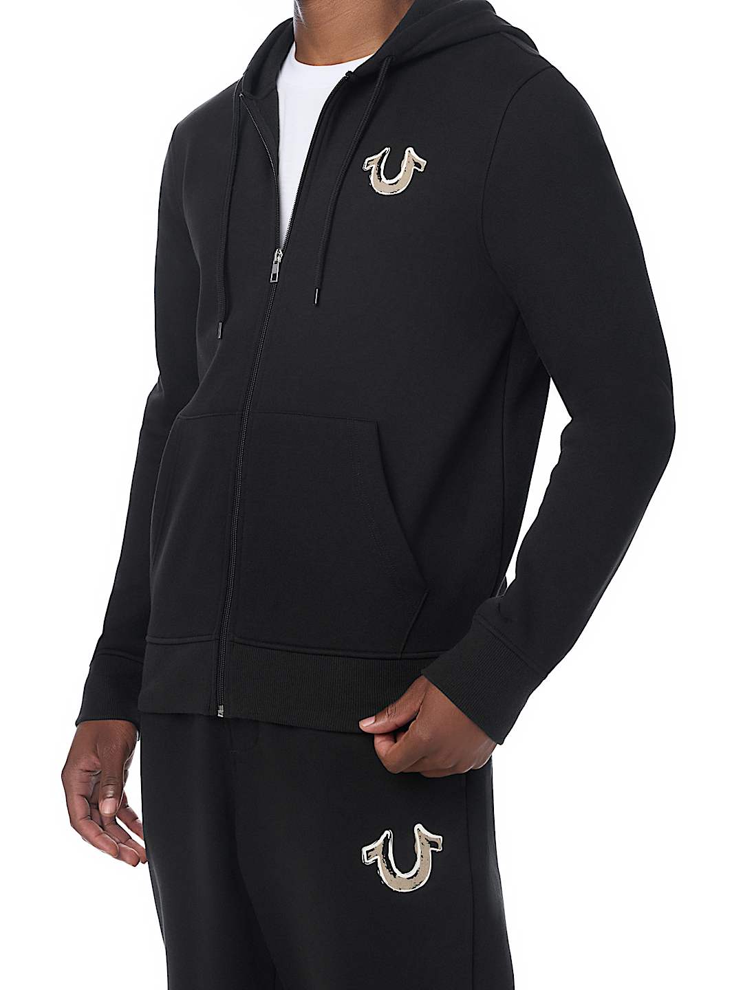 True Religion fashion senses horseshoe hoodie