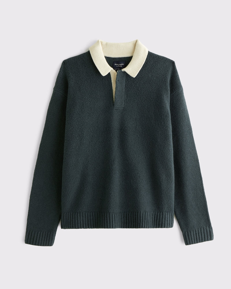 Abercrombie & Fitch Rugby Sweater Polo