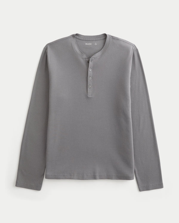 Hollister Rib Henley
