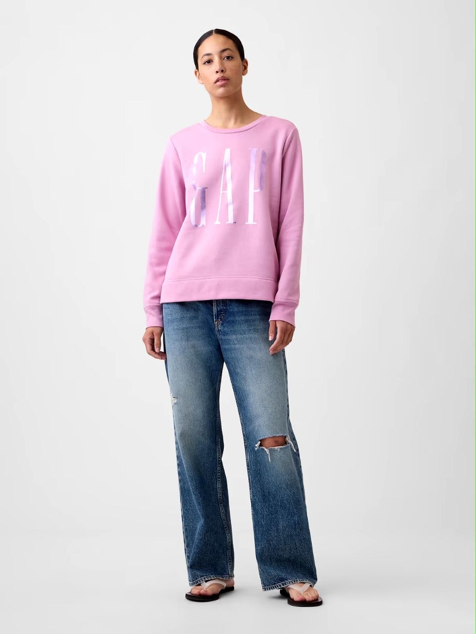 Relaxed Gap Logo Sweatshirt