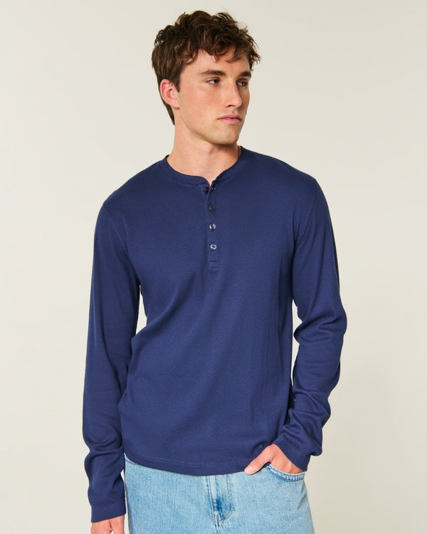 Hollister Rib Henley