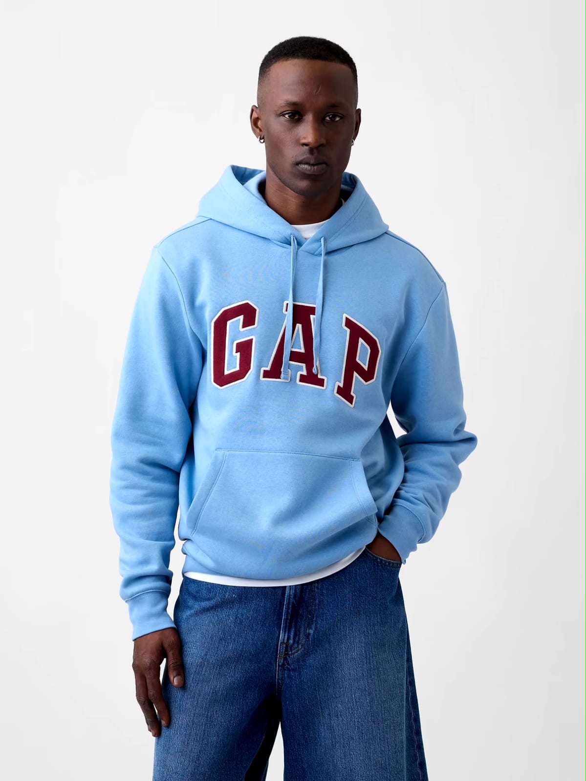 Relaxed Gap Logo Hoodie