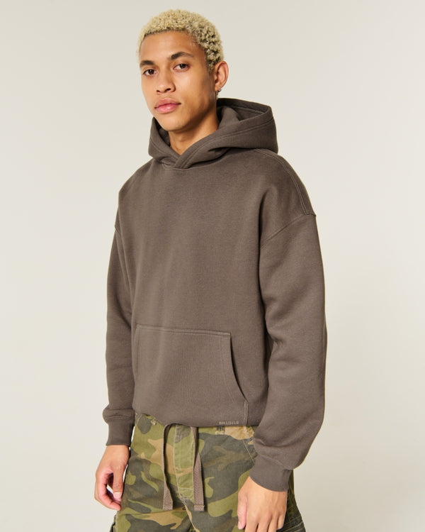 Hollister Boxy Two-Tone Hoodie