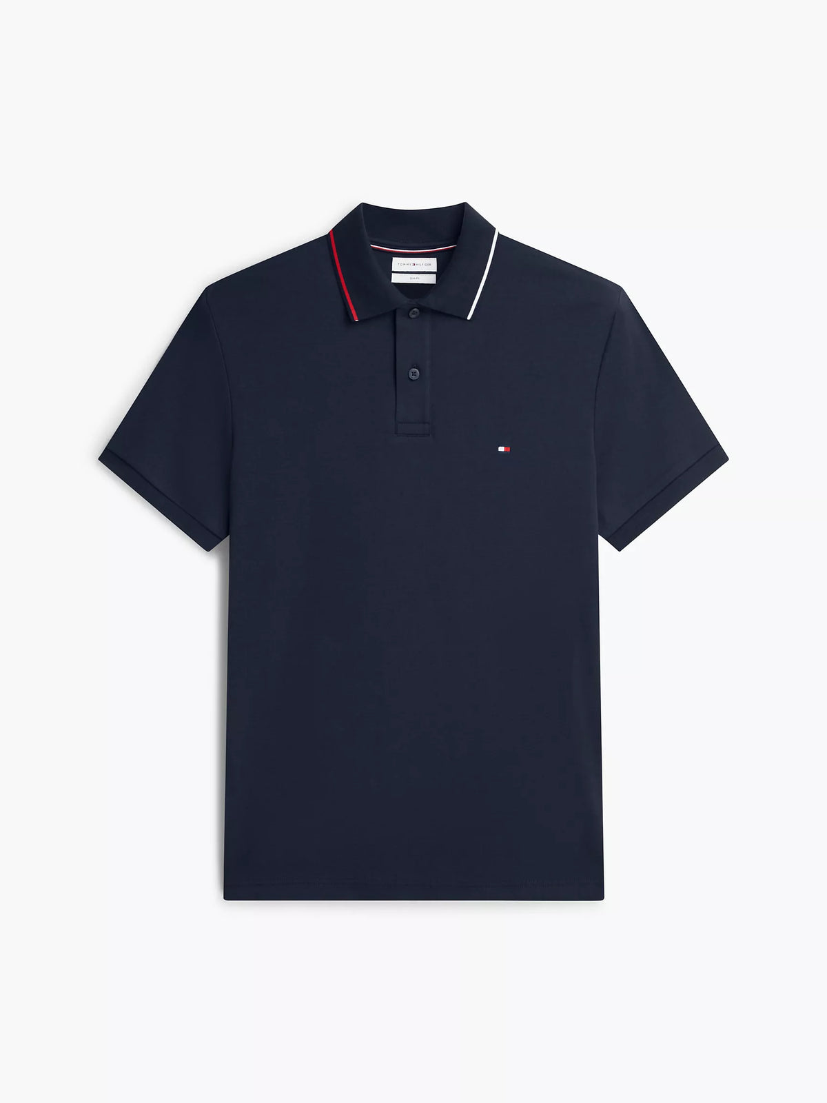 Tommy Hilfiger Slim Fit Smooth Cotton Polo