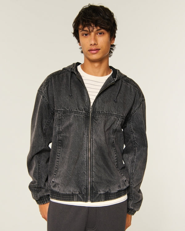 Hollister Denim Skater Jacket