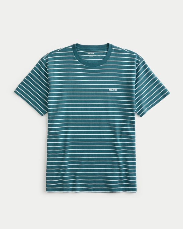 Hollister Relaxed Heavyweight Cotton Logo T-Shirt
