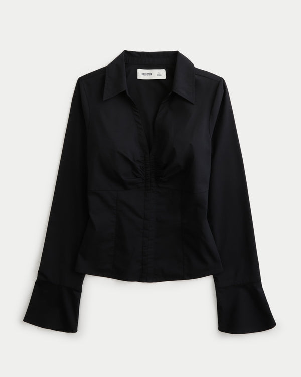 Hollister Bell Sleeve Shirt