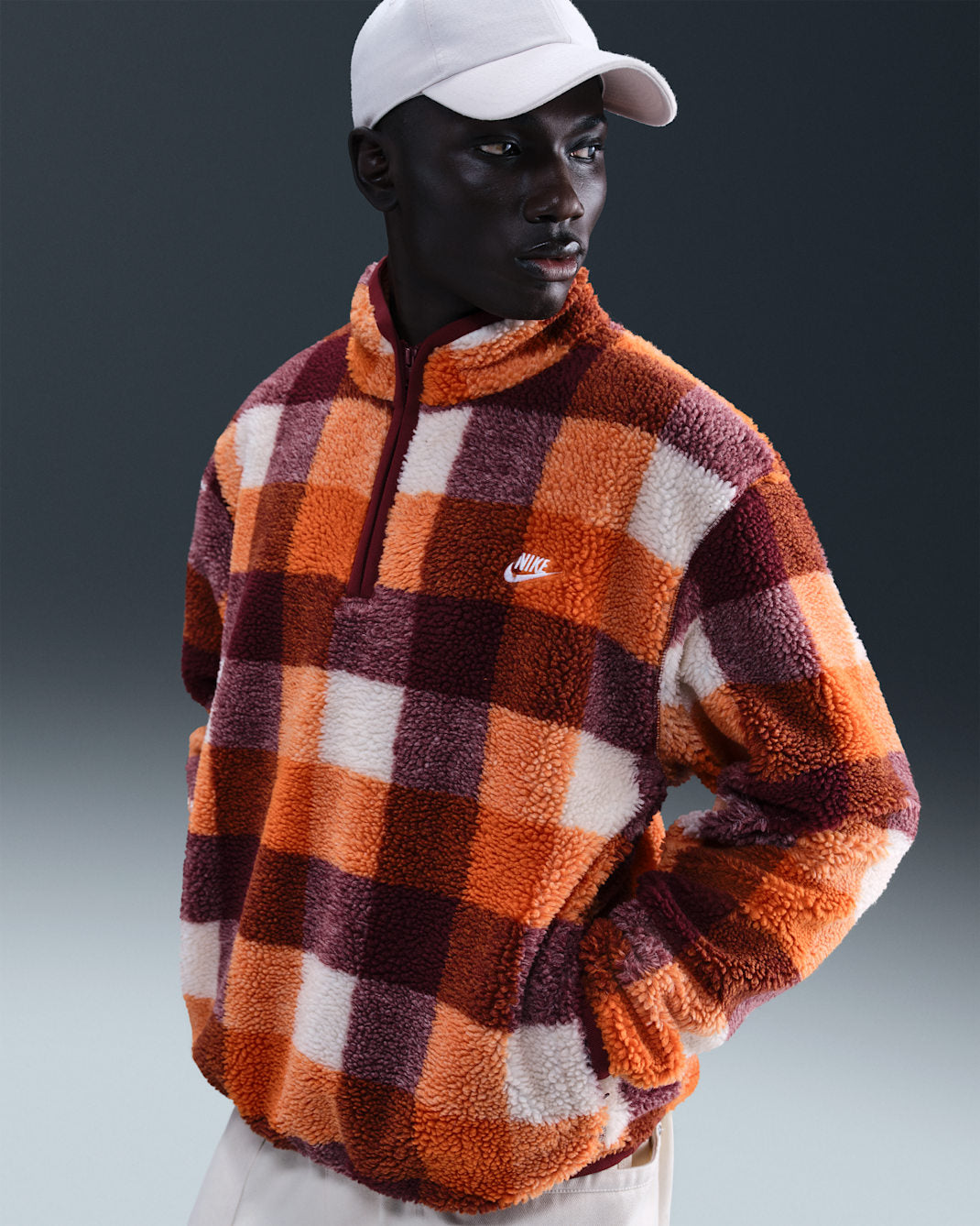 Orange / White 