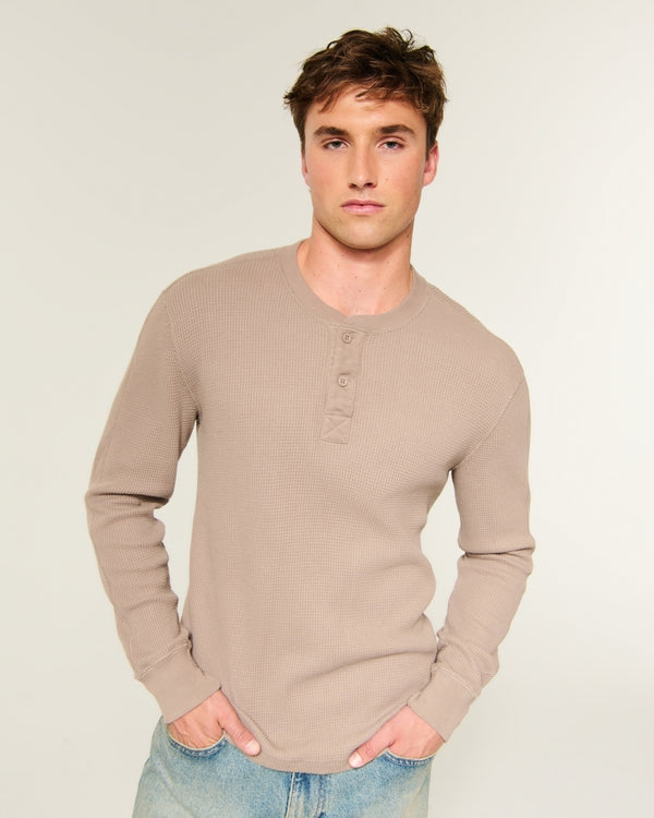 Hollister Relaxed Thermal Henley