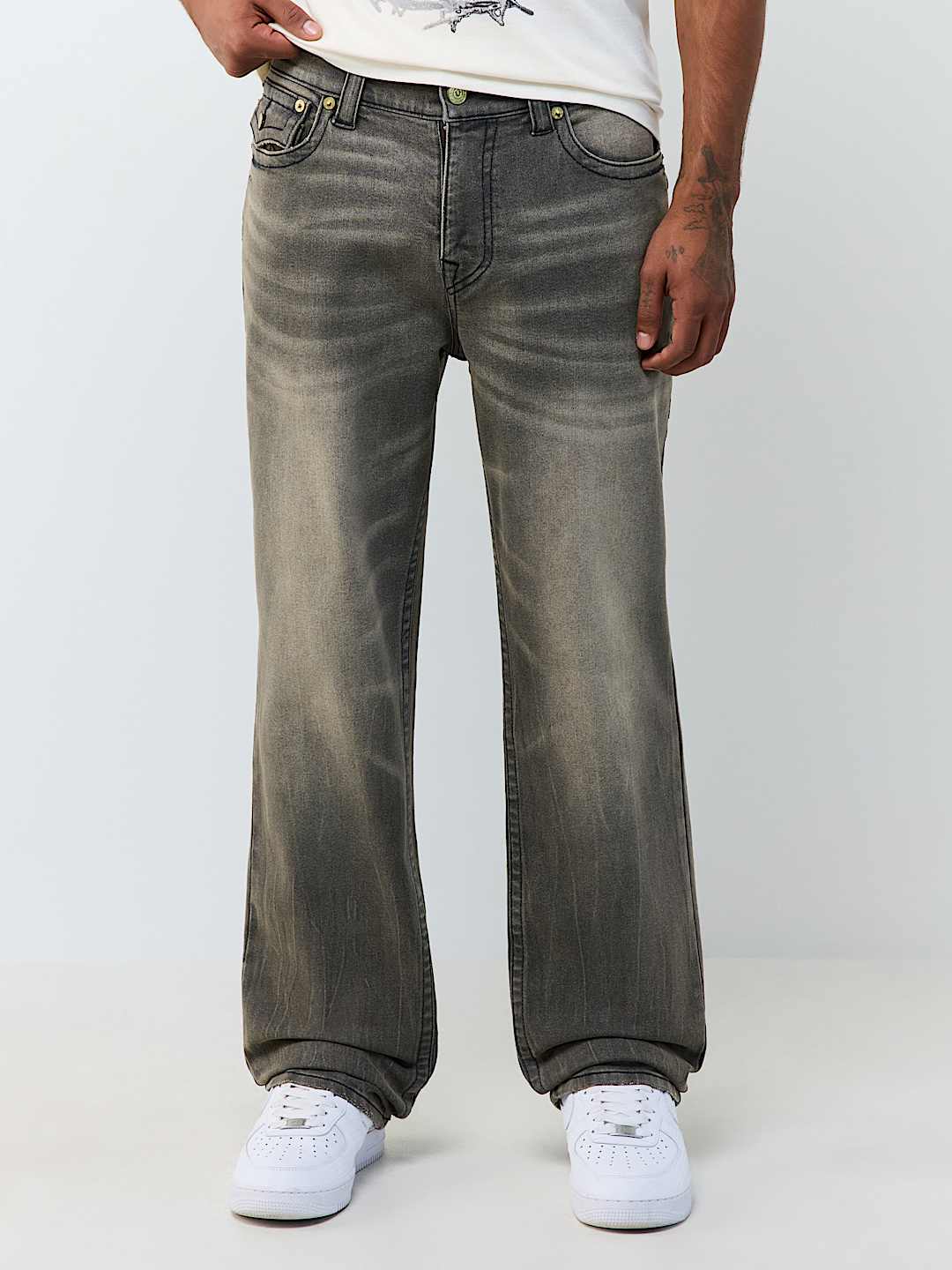 True Religion bobby baggy flap jean 32
