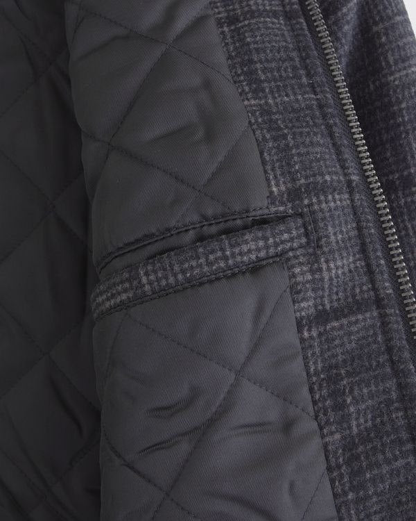 Abercrombie & Fitch Wool-Blend Zip Jacket