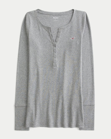 Hollister Icon Henley - IMMEDIATE