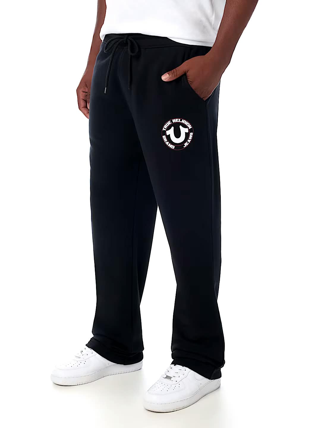 True Religion puff-print sweatpant