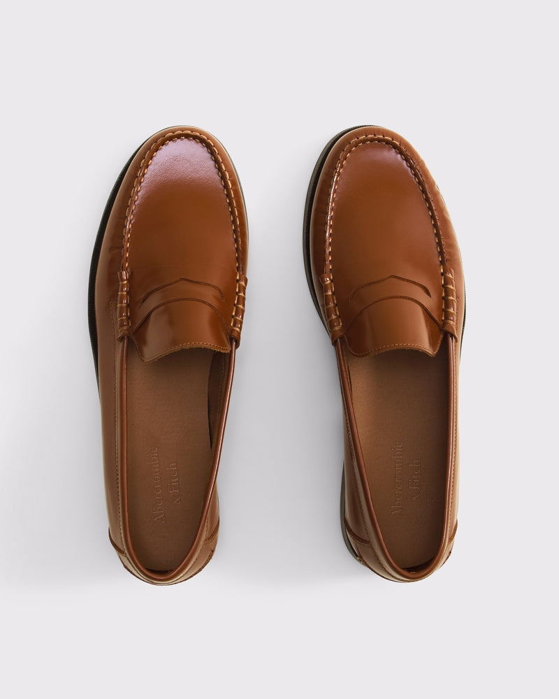 Abercrombie & Fitch Leather Loafers