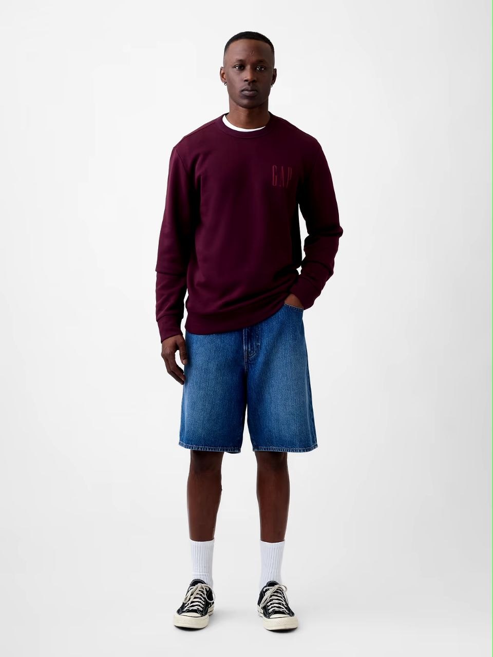Gap Logo Crewneck Sweatshirt