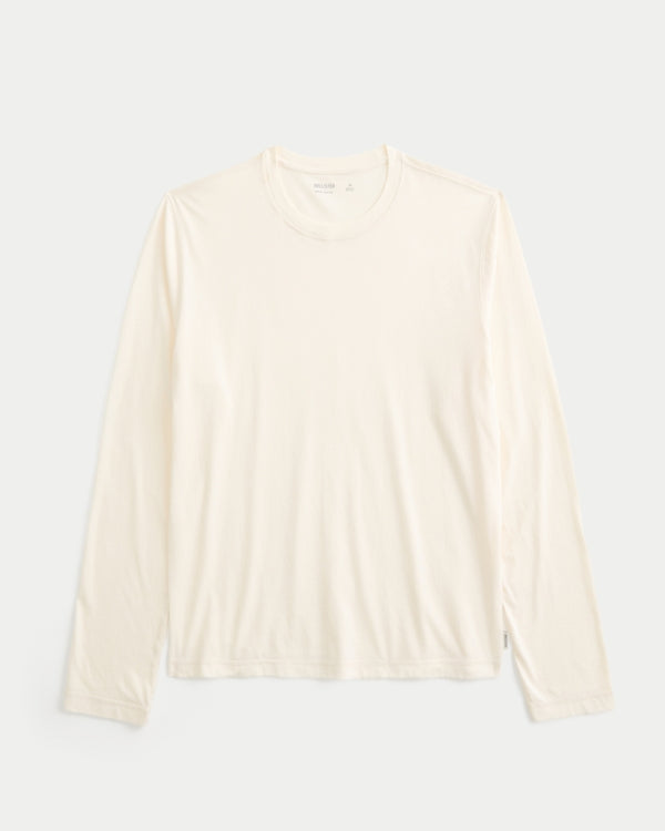 Hollister Long-Sleeve Cotton Layering T-Shirt
