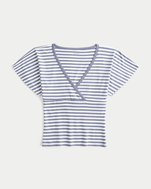 Hollister Wrap V-Neck Top
