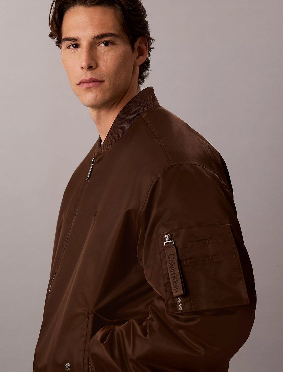 Calvin Klein Nylon Bomber Jacket