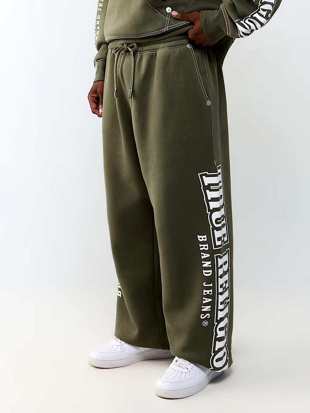 True Religion big t extra baggy jogger