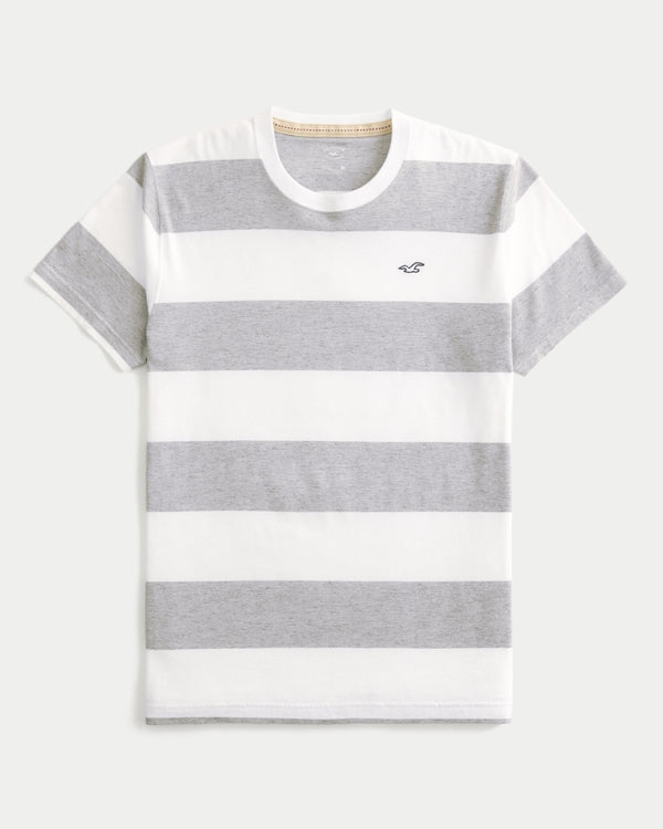 Heather Gray Stripe 