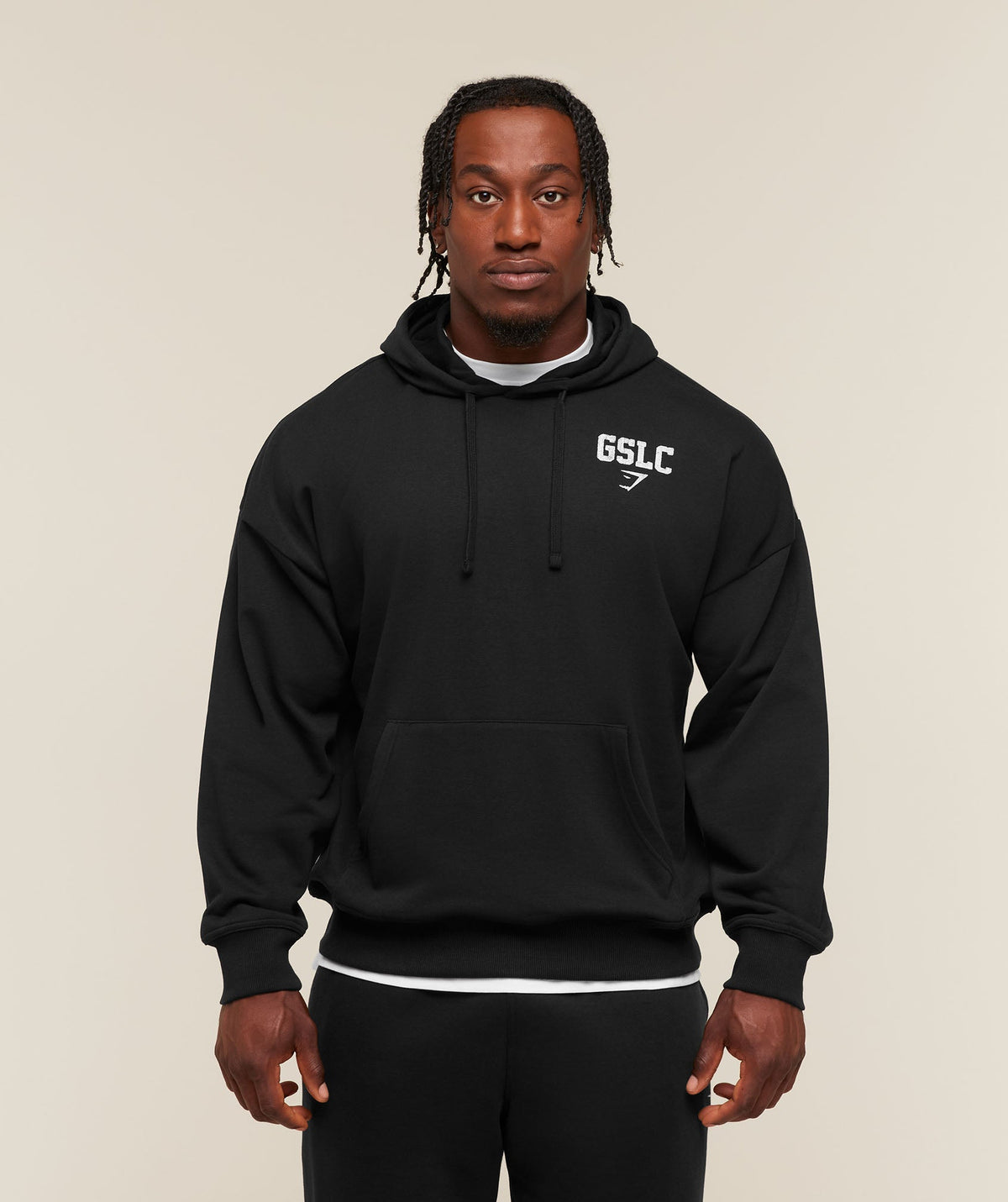 Gymshark Faded Collegiate Graphic Hoodie