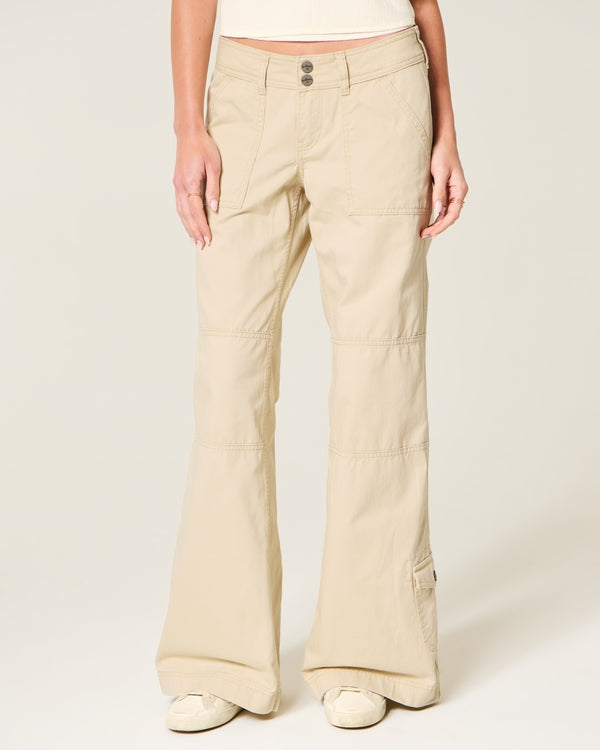 Hollister Andi Adjustable Waist Low-Rise Wide-Leg Pants
