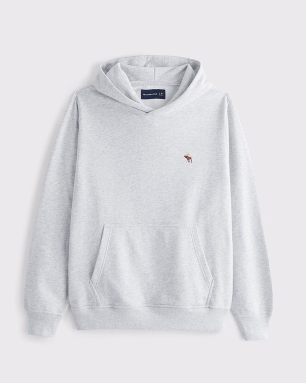 Abercrombie & Fitch Signature Icon Terry Popover Hoodie